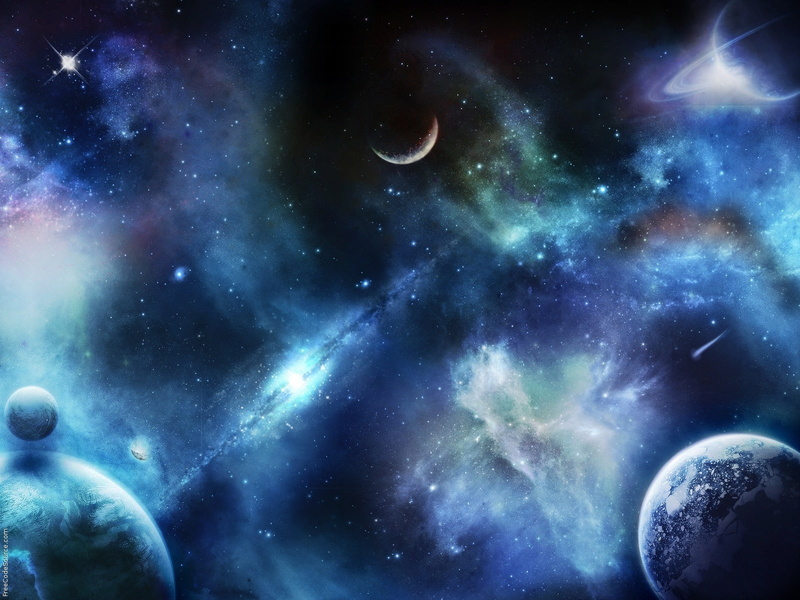 planets, art, Galaxies, space, stars, outer space, outer, hd, 720P