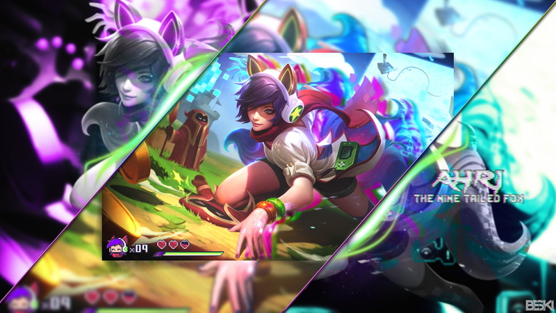 1080P, human representation, ahri, indoors, Games, real people, multi colored, nine tailed fox, playing, women, lifestyles, childhood, music, illuminated