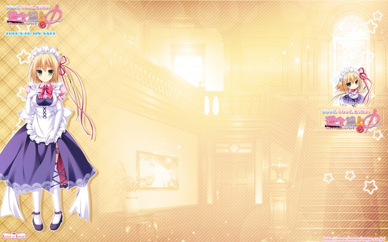 linja, puffy, bankoku, senjou, ribbon, sleeves, oehlenslaeger, lump, pink, unmei, sugar, 1080P, phi, ayuya