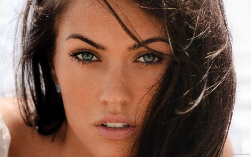 actress, 1080P, women, face, Megan Fox