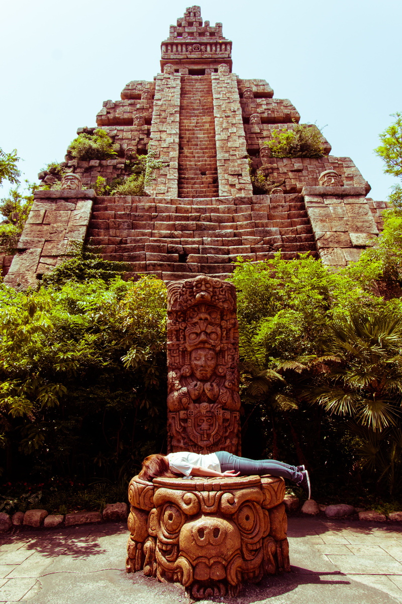buddhism, disneyland, building exterior, Tokyo, famous Place, art and craft, the past, asia, sky, ancient civilization, old, adventures, history, nature