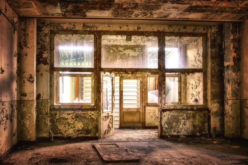 absence, deterioration, home, old, home interior, ruined, space, beige, window, still, light, sunlight, wall - building feature, building, pforphoto, built structure