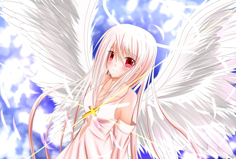 hairstyle, hair, close-up, people, vector, winged, women, white, costume, blonde, elegance, beautiful, cross, image, illustration, leisure activity, wings