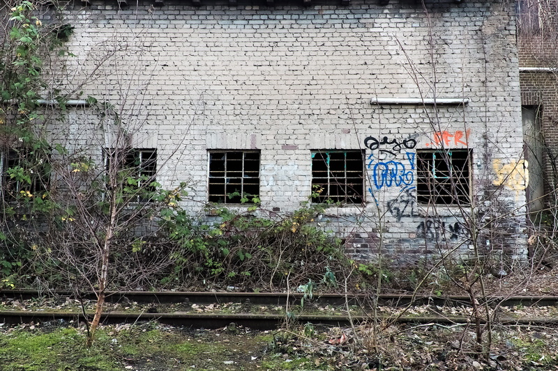 run down, built structure, no people, plant, overgrown, architecture, abandoned place, run-down, industrial plant, uninhabited, old factory, destroyed