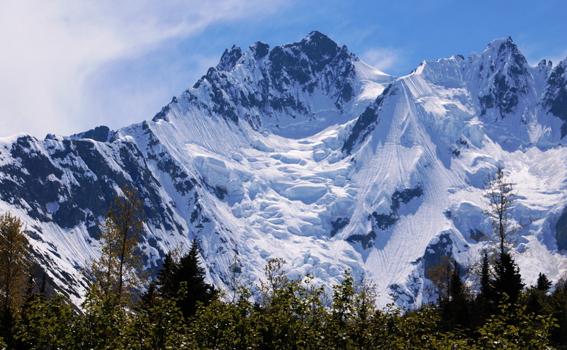 mountain peak, mountain range, Mountains, sky, Majestic, plant, snowcapped mountain, outdoors, Snow, trees, scenics - nature, beauty in nature, United States