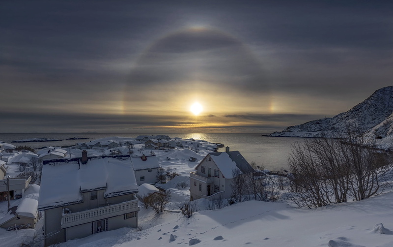 1080P, Pure, Norway, Amazing Sunbow, Nordland