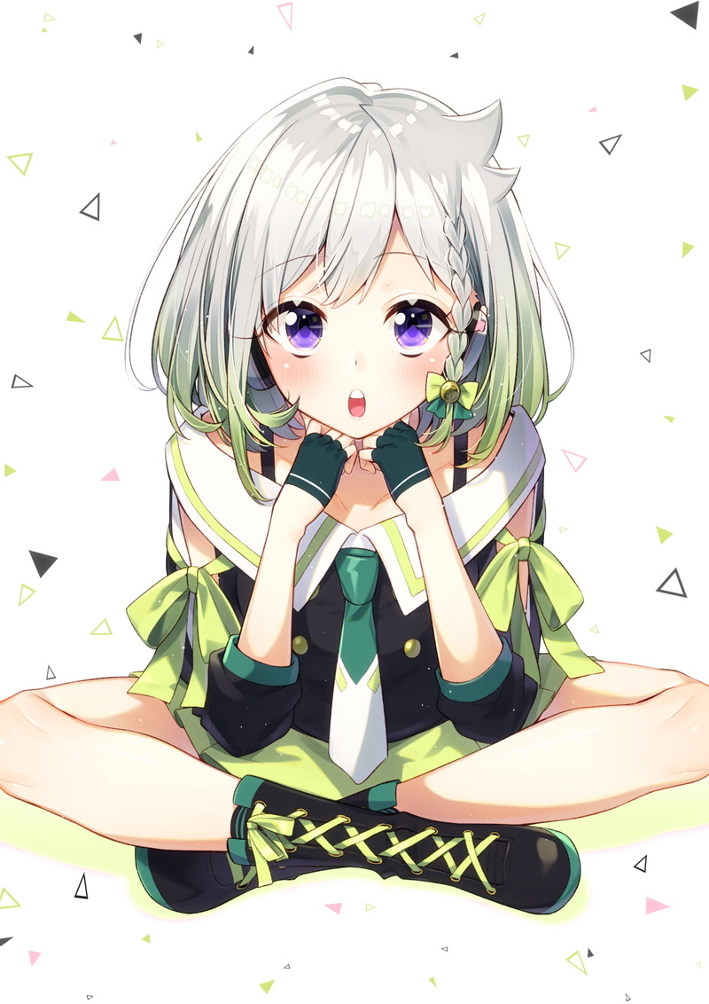 short hair, 720P, Virtual Youtuber, artwork, vertical, digital art, portrait display, anime girls, anime