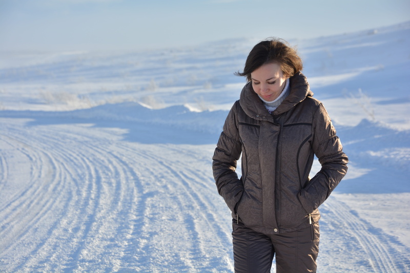 snowfall, outdoors, standing, sun, snowdrift, winter day, winter, travel, day, beauty in nature, clothing, leisure activity, snow, stroll, north, real people