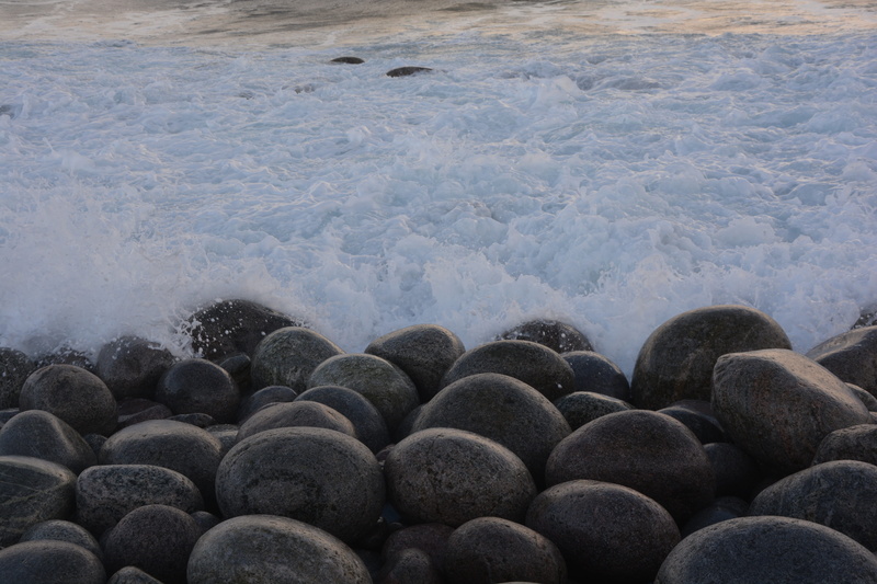 sea, nature, water, winter, barencevo sea, sport, stones, russian north, motion, 5K, cold, solid, coast, ocean, the arctic ocean, aquatic sport, landscape