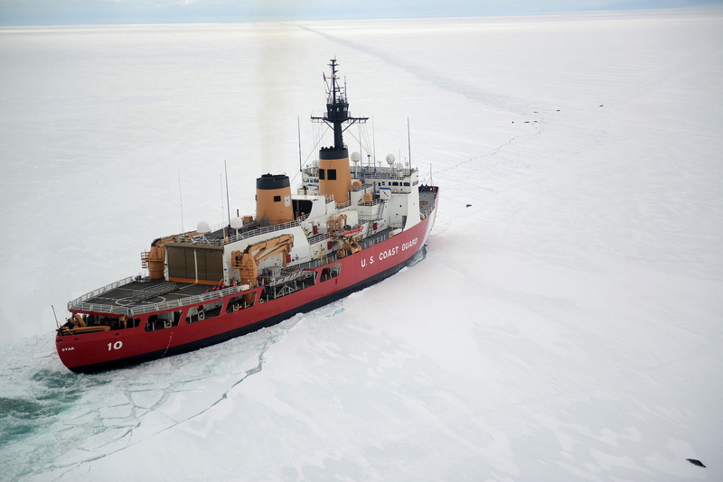 1080P, cold, snow, icebreakers, Coast Guard, Antarctica, coast guards, ship, birds eye view, ice