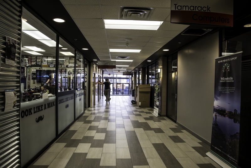 the way forward, incidental people, corridor, built structure, text, Inside, center, shopping center, communication, store, lighting equipment, tile, canada
