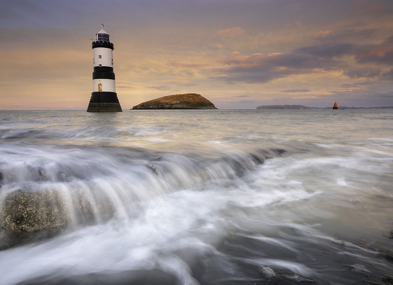 seascape, wave, lapse, coastline, beacon, sea, daytime, famous Place, tower, Puffin Island, day, photography, white, water, Black Point, near, time lapse photography
