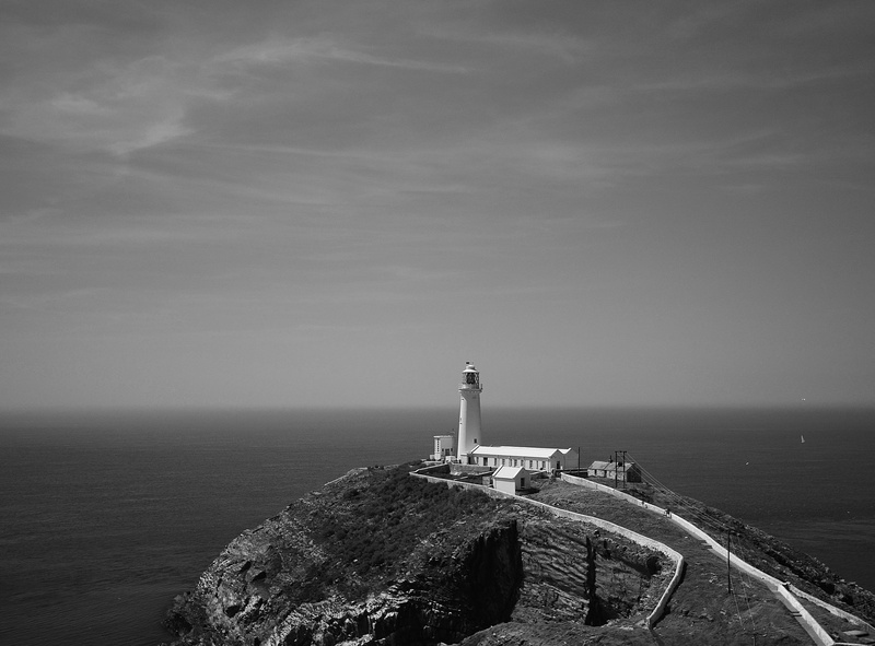 uk, building, horizon over water, shore, built structure, Cliffs, day, north wales, Nature, landscape, no people, water, sky, beauty in nature, tower, coastline