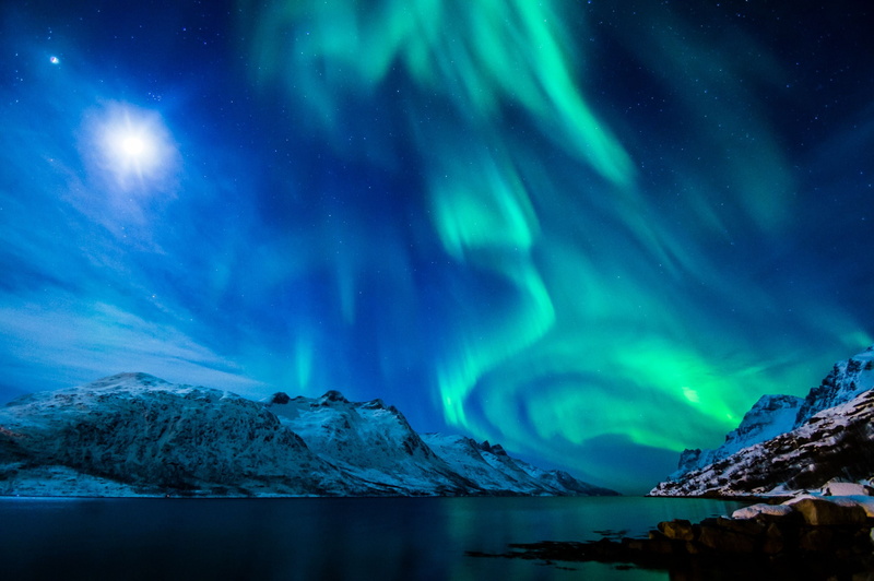 lights, borealis, aurora, uk, 2K, northern