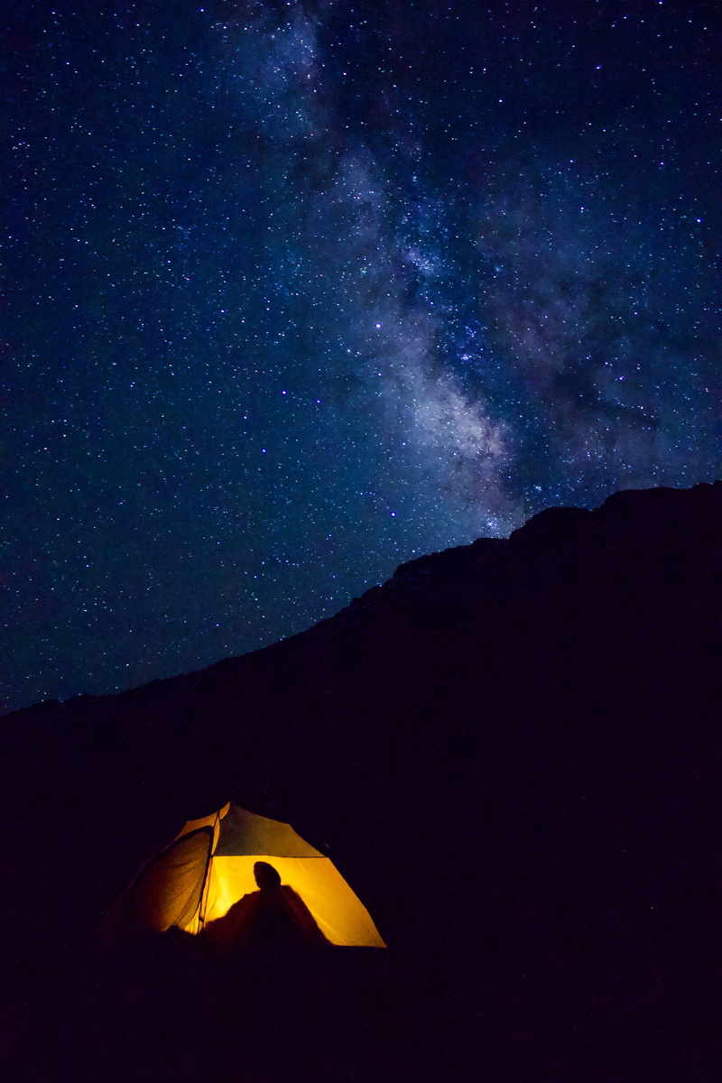 yellow, lighted, night, camp, dome Tent, himachal, copy Space, star - Space, portrait, tent, forest, summer, illuminated, wanderlust, range, scenics, blue