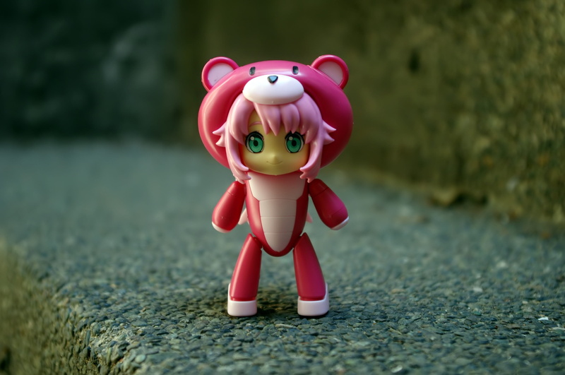 pink color, figurine, still life, video, plastic, television, plant, art and craft, bear, toy, colorful, momo, kit, guy, human representation, outdoors