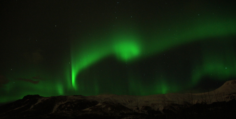 no people, aurora, northern lights, astronomy, evening, mountains, illuminated, luminosity, star - space, mountain, 4K, scenics - nature, night, polar