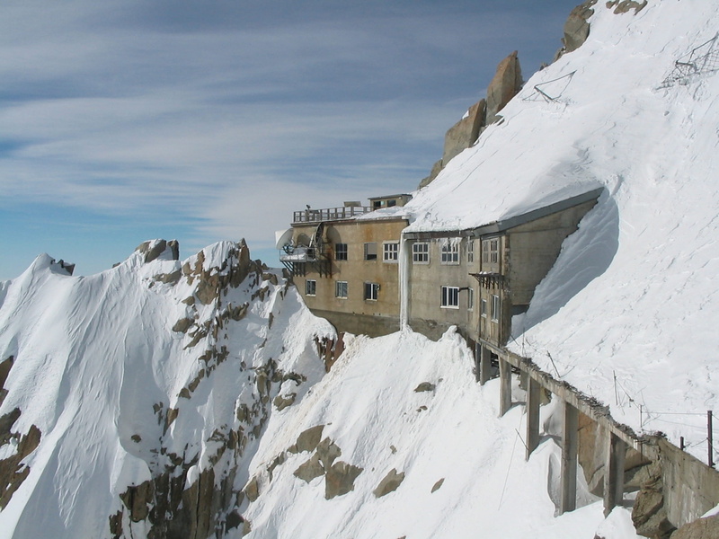 building, outdoors, winter, snowcapped mountain, view, space, alpine, built structure, the stage, tranquil scene, rocks, covering, tranquility, the alps