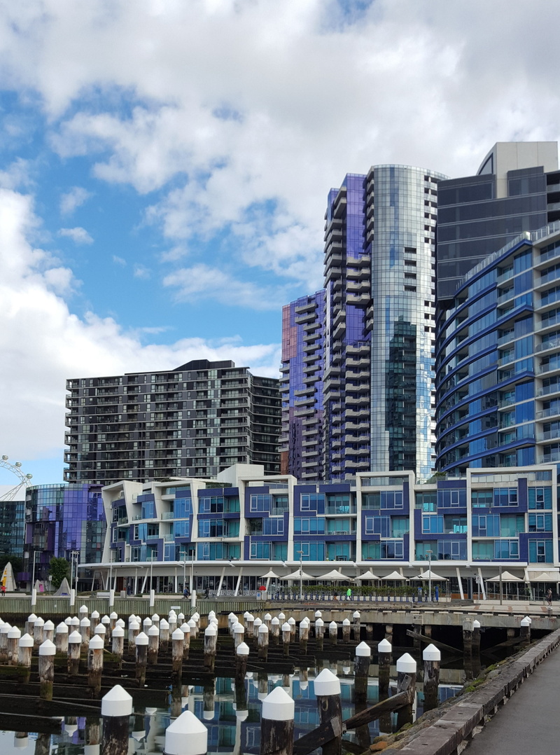 office building exterior, nature, architecture, water, city, city life, melbourne, tall - high, outdoors, building, building exterior, cloud - sky, no people