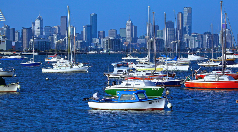architecture, daytime, mode of transportation, waterfront, metropolis, landscape, luxury, melbourne city, modern, no people, transportation, skyline, white