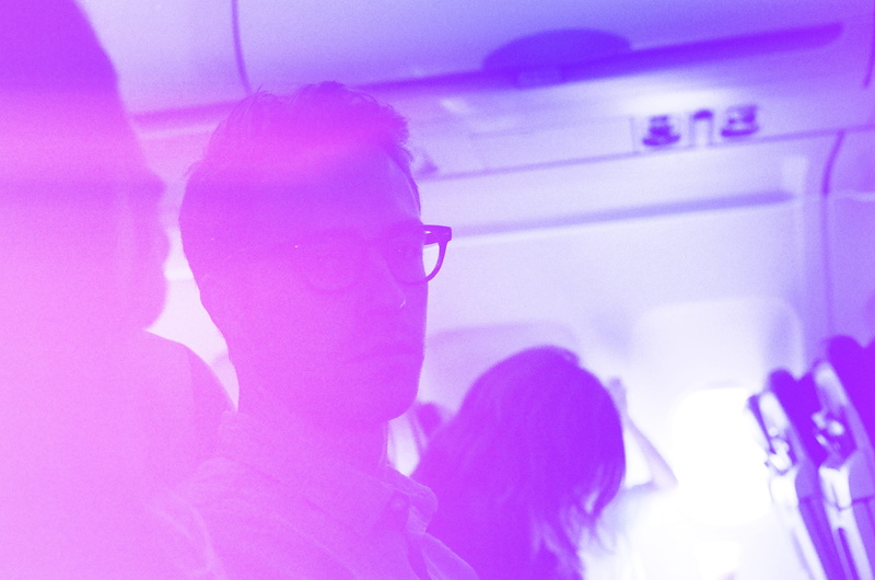 guy, dancing, abstract, purple, women, travel, man, pink, pink color, lifestyles, color, nightclub, night, film, close-up, inside, three, dream, 35mm, indoors