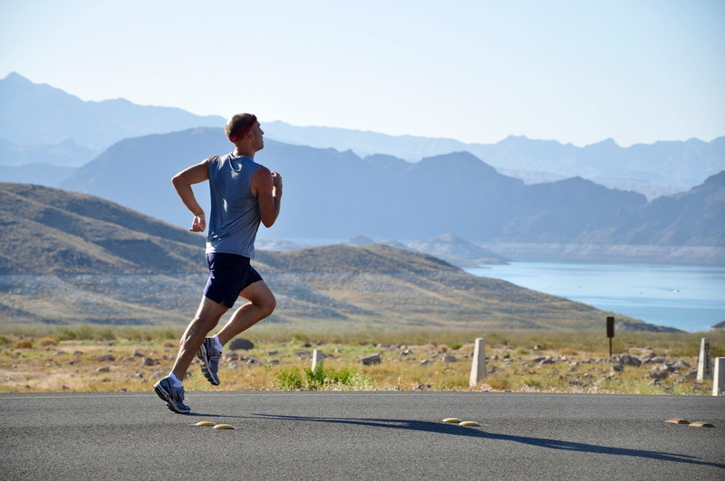 sport, man, murky, mountains, leisure, desert, transportation, running, fit, sports training, activity, fitness, healthy lifestyle, marathon, adventure