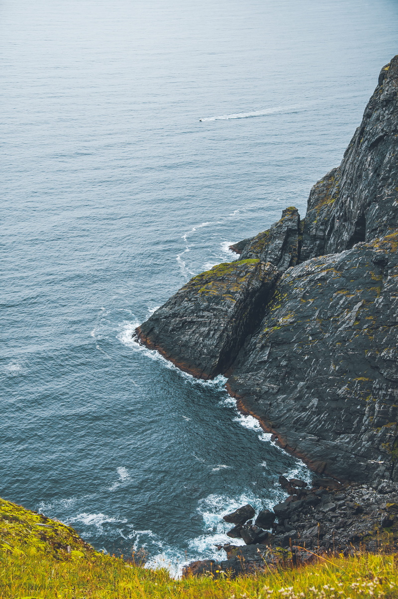 scenics - nature, landscape, 4K, north cape, fiords, no people, tranquility, norway, outdoors, nature, beauty in nature, day, non-urban scene, waterscape