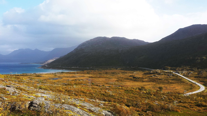 4K, day, bay, landscape, nature, no people, sea, tromso, water, mountains, land, mountain peak, norway, fjord, beauty in nature, scandinavia, environment