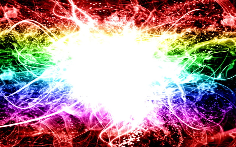 Abstract, Gimp, Colors, Rainbow, 720P