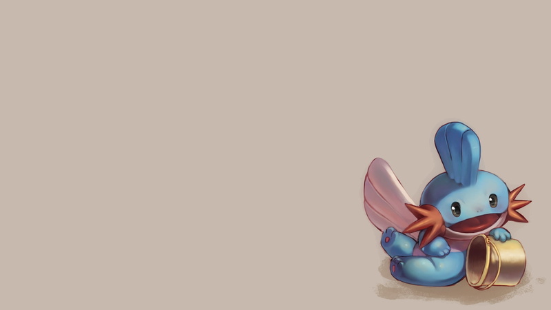 mudkip, pokemon, 1080P