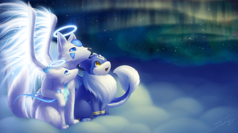 Sue, Snowfox, Mika, 1080P, Dragons