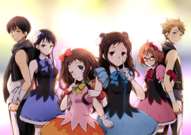 Akihito Kanbara, Beyond the Boundary, Mitsuki Nase, Sakura Inami, Anime, Ai Shindou, Hiroomi Nase, Mirai Kuriyama, 1080P