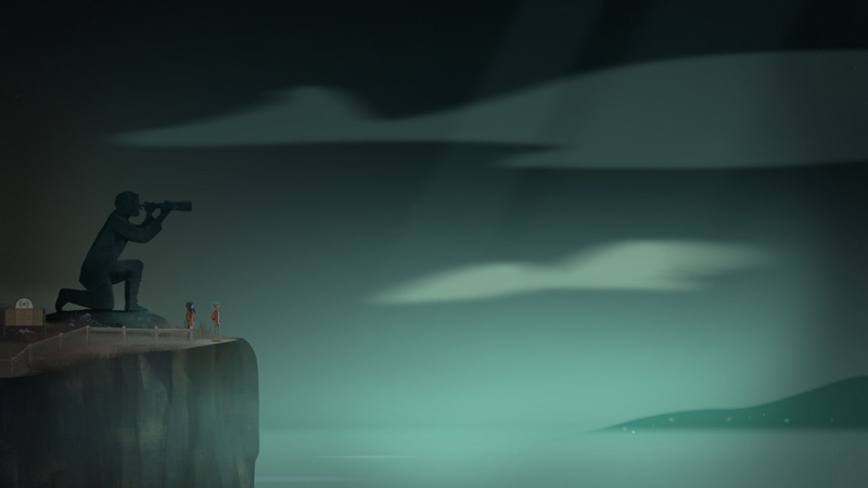 day, sea, warning sign, art and craft, cloud - sky, creativity, video games, no people, 720P, Oxen, human representation, table, fog, Alex (Oxen), sky