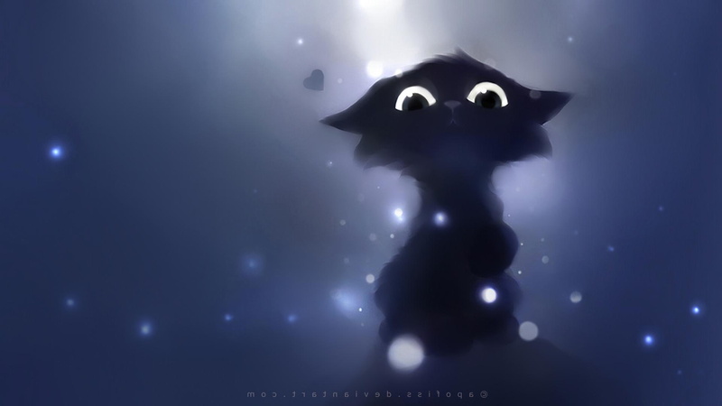 pov, studio shot, adult, one person, mammal, night, cold temperature, kittens, eyes, apofiss, Cartoon, mystery, representation, winter, indoors, animals