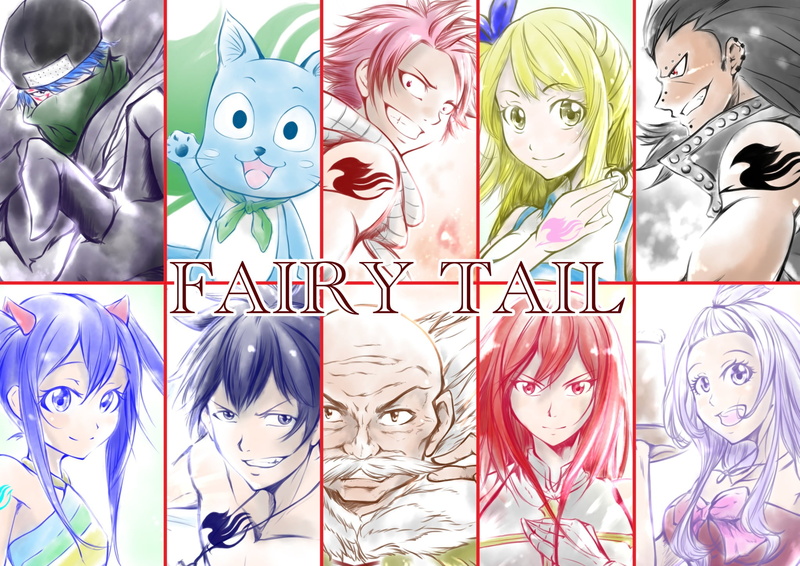 Erza Scarlet, Jellal Fernandes, 1080P, Lucy Heartfilia, Gray Fullbuster, Fairy Tail, Gajeel Redfox, Anime, Natsu Dragneel, Wendy Marvell, Mirajane Strauss