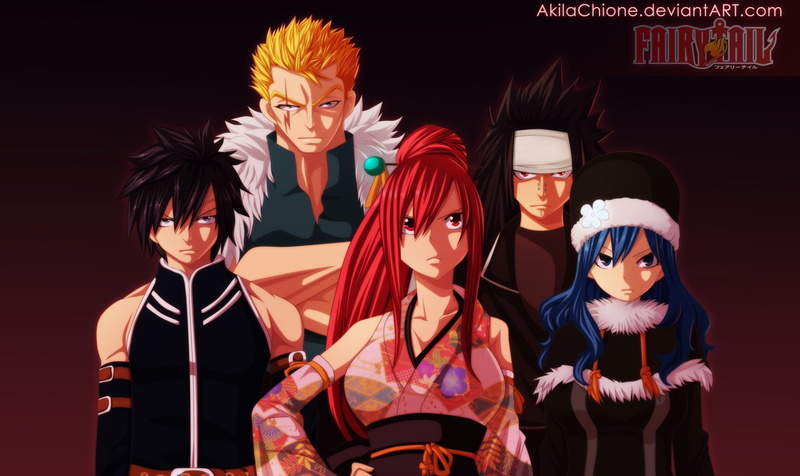Gray Fullbuster, Laxus Dreyar, Gajeel Redfox, 1080P, Juvia Lockser, Anime, Erza Scarlet, Fairy Tail