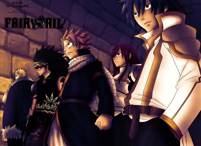 Laxus Dreyar, Erza Scarlet, Natsu Dragneel, 1080P, Anime, Fairy Tail, Gray Fullbuster, Gajeel Redfox