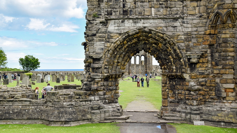 no people, the past, archway, st andrews, ruined, substantiate, archaeology, old, spirituality, sky, cathedral, outdoors, concrete, travel, ruin, nature