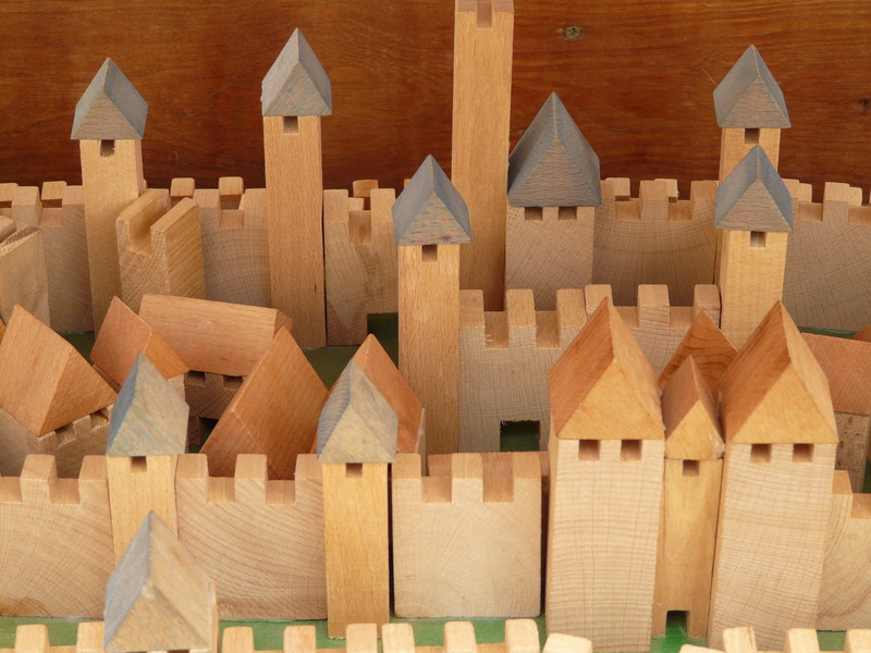 indoors, wooden toys, brown, day, build, wood, towers, create, surface, choice, homes, no people, substantiate, home, full frame, castle, variation, children