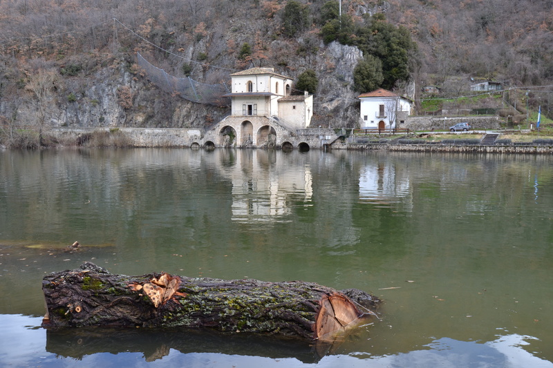 lake, river, Abruzzo, animal, vista, plant, reflection, vertebrate, day, 4K, animal themes, tree, nature, barrea lake, building exterior, Italy, built structure