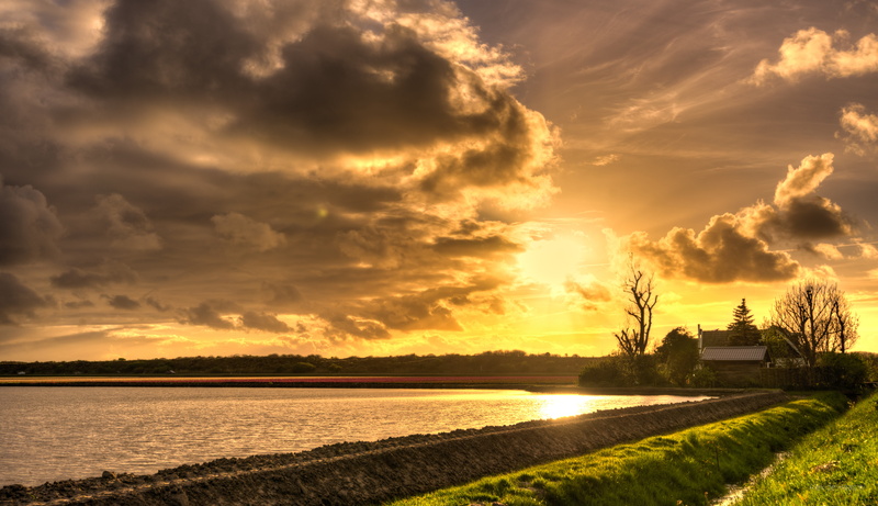 sun, sky, skies, Nikon, cloud - Sky, D750, nature, Nederlands, lucht, 35mm, scenics, Dutch, summer, outdoors, Nikkor, zon, natuur, sunset, wolken, Noord-Holland