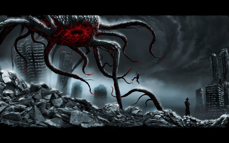 artwork, alexius, fantasy, romantically, art, Captein, Dark, drawn, Cancer, vitaly, Pilot, apocalyptic, Zee, alien, S, 1080P