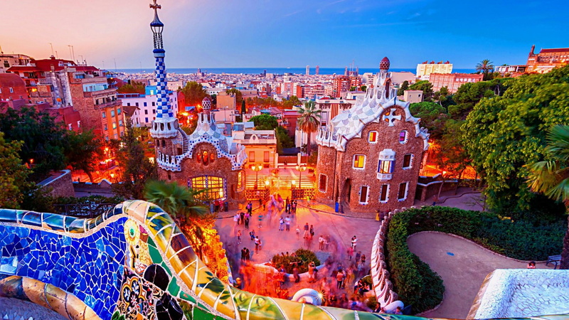 spain, 1080P, amazing, tourism, scenery, travel destinations, travel, sky, cityscape, luxury, multi colored, residential district, nature, building exterior