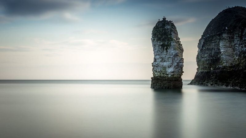 tranquility, day, Chalk, seashore, beach, ocean, concrete, cliff, no people, stack rock, spring, rock, sky, coastline, nature, Seascape, england, chalk stack