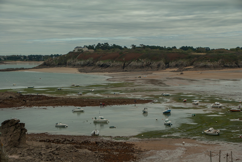 4K, outdoors, tide, tranquil scene, no people, water, cloud - sky, beauty in nature, environment, non-urban scene, landscape, plant, brittany, day, tree