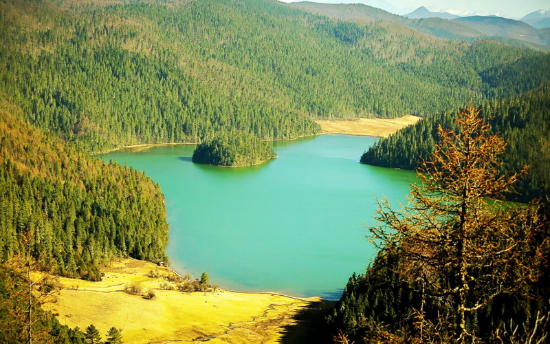 la, 2K, park, china, shangri, national, pudacuo, yunnan