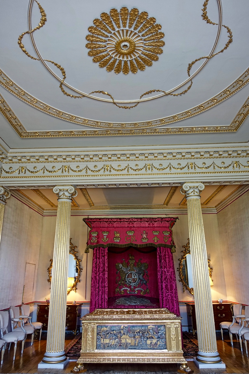 ornate, heritage, place of worship, pattern, day, ceiling, built structure, craft, religion, 5K, blickling estate, low angle view, palace, aristocracy