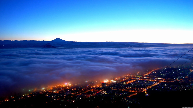 Russia, the sky, 1080P, Pyatigorsk, mountains, The Caucasus, sky