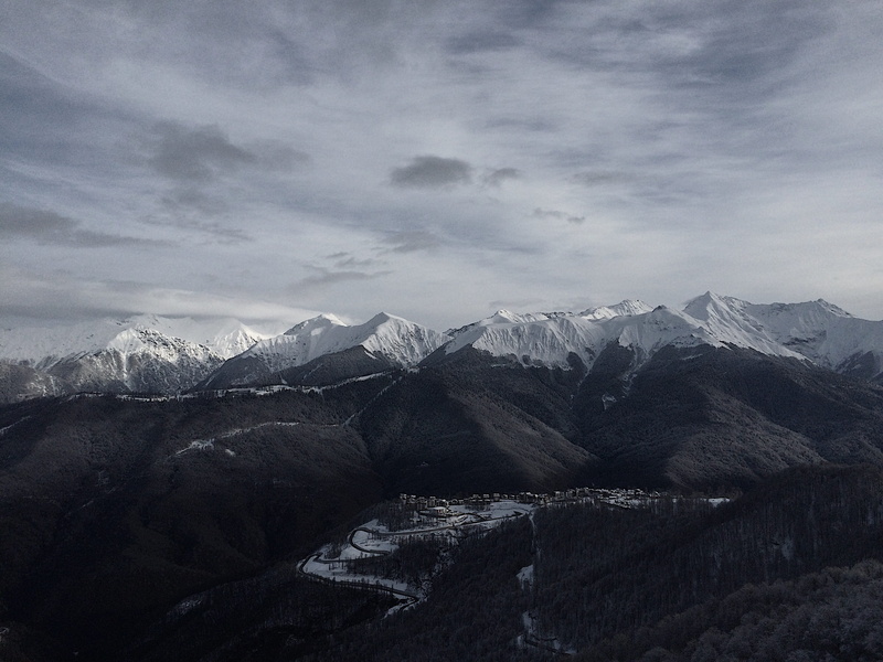 nature, winter, screensaver, beauty in nature, tranquility, mountain town, sochi, landscape, mobile, non-urban scene, wood, outdoors, cold temperature