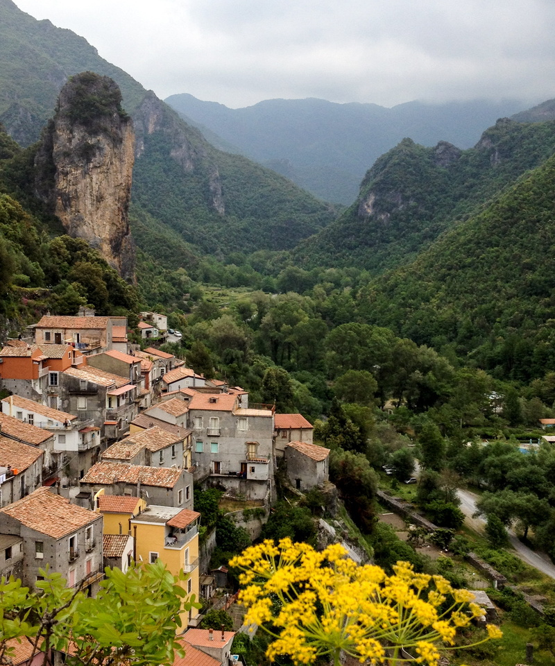 house, italy, building exterior, high angle view, 2K, townscape, city, built structure, plant, calabria, outdoors, scenics - nature, pollino national park